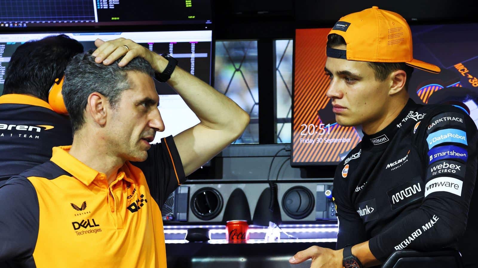 Imagem de capa da notícia: Andrea Stella admite que McLaren busca resolver problema de pitstops longos